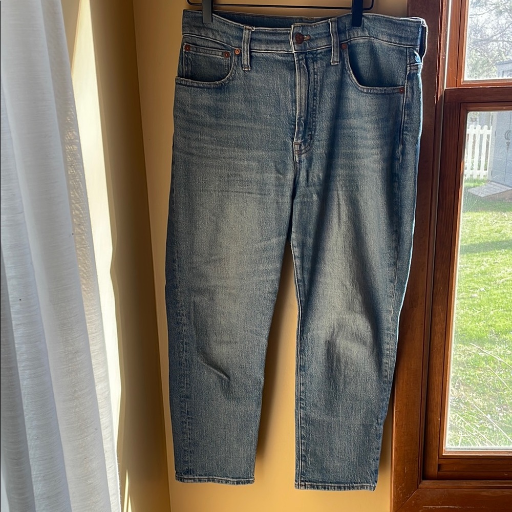 Madewell Perfect Vintage Crop Jean, size 29P